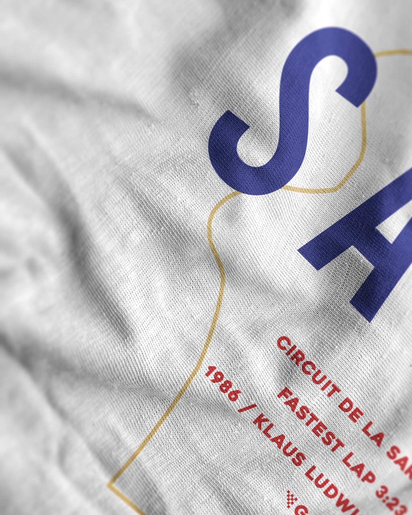 Club Sarthe 956B T-shirt, white