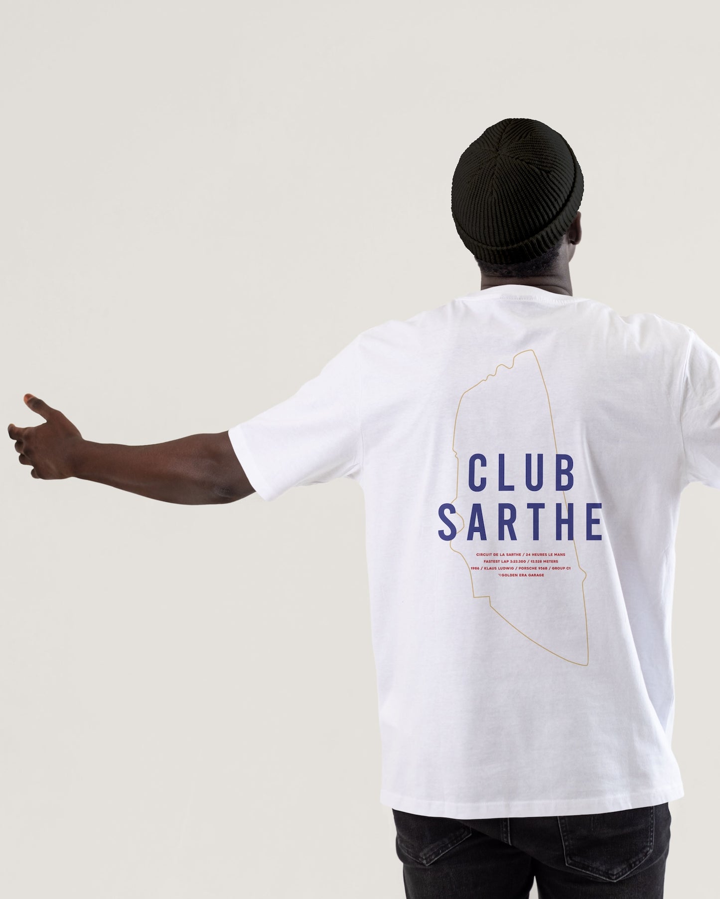 Club Sarthe 956B T-shirt, white