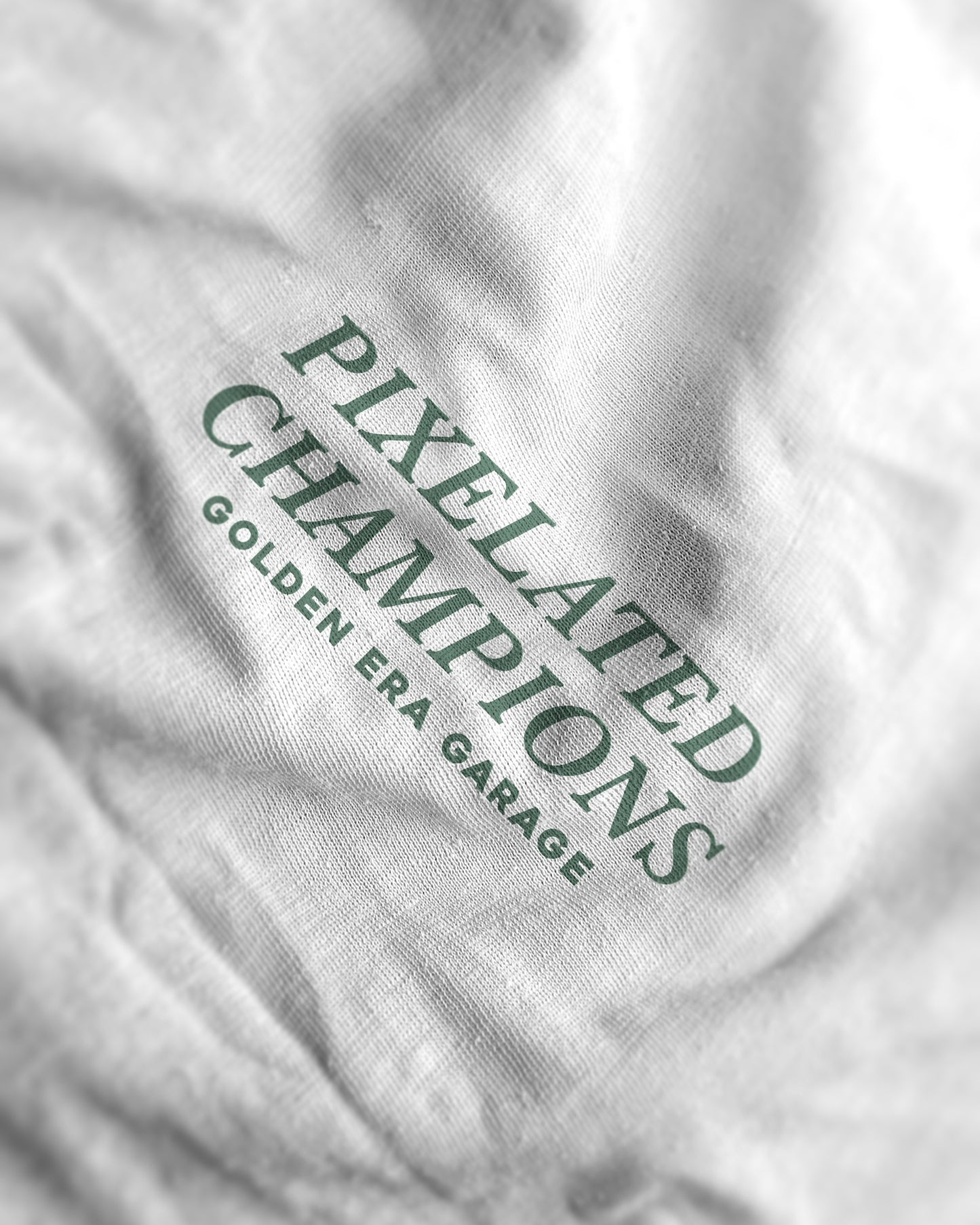 Pixelated Champions HOCK87 T-shirt, white