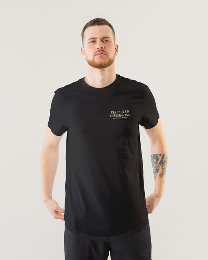 Pixelated Champions HOCK87 T-shirt, black