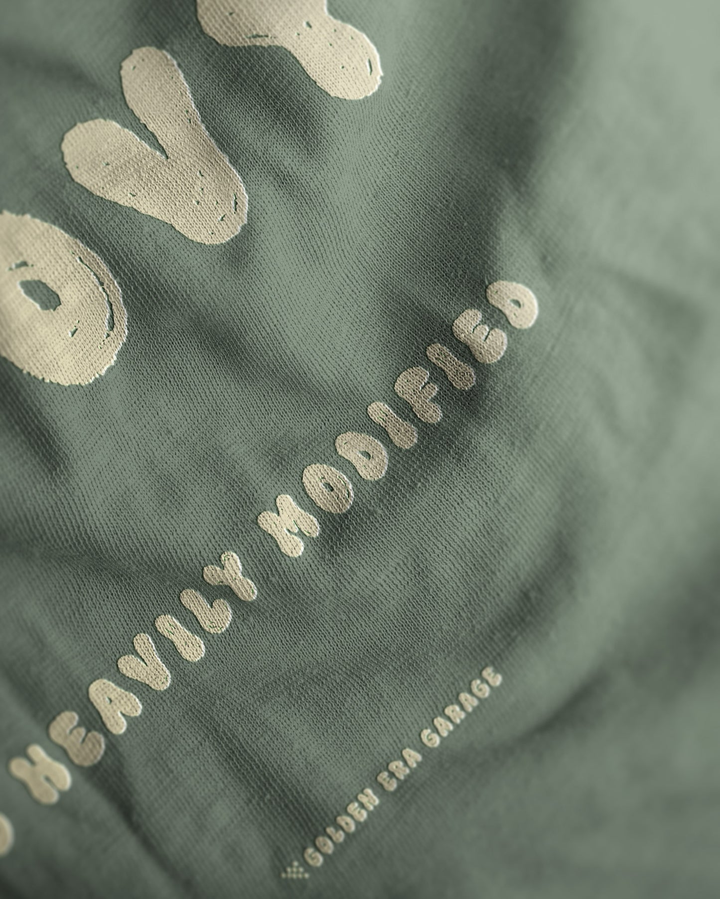 Groovy cars T-shirt, green