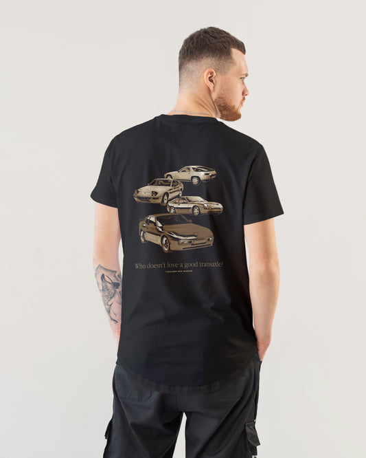 A good transaxle T-shirt, black