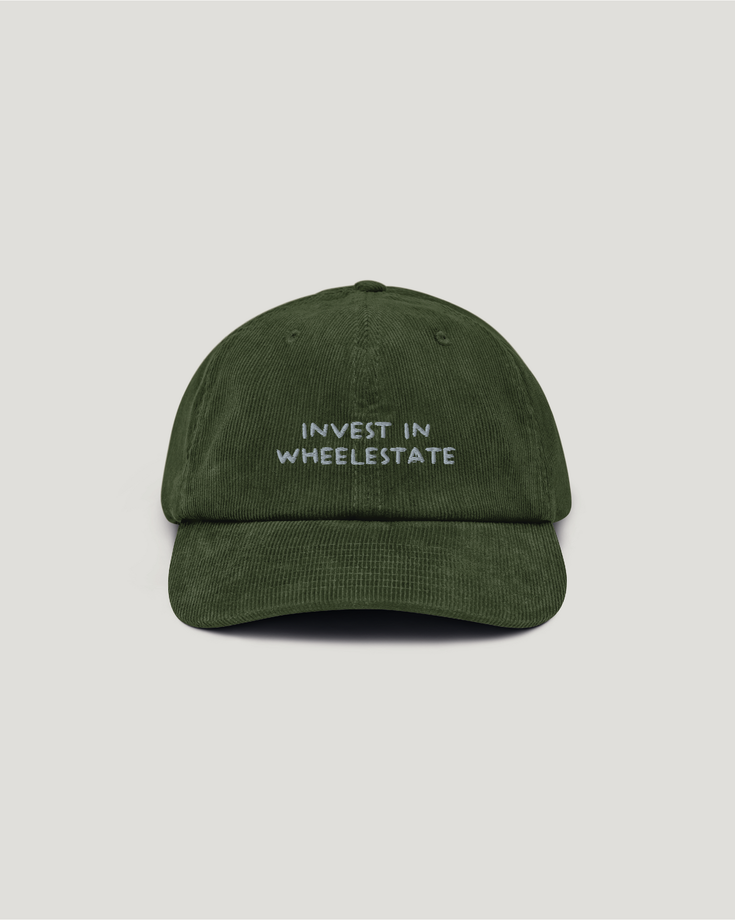 "Invest in wheelestate" cap